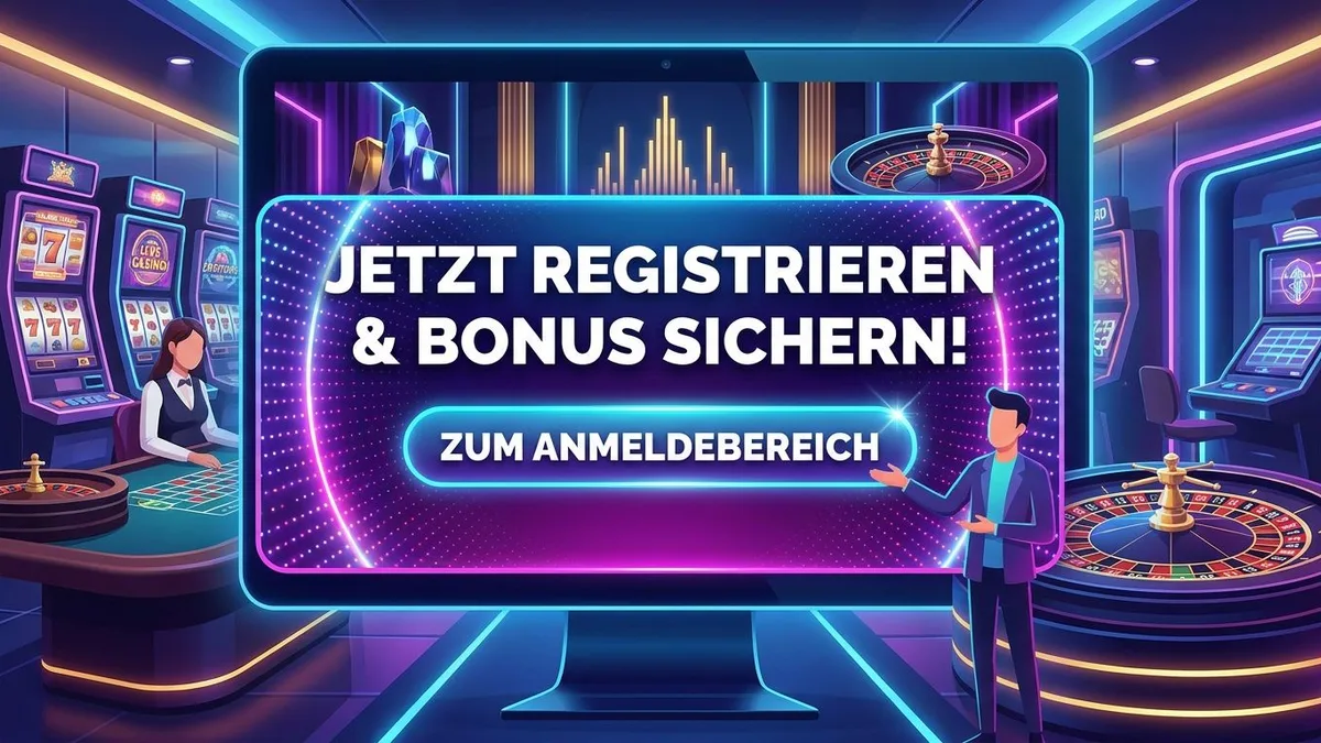 Registrierung mit Bonus
